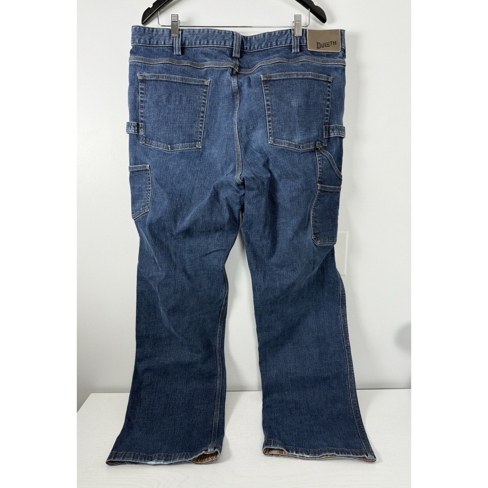 Duluth Trading Ballroom Double Flex Relaxed Jeans Preowned 40x34 - Picture 9 of 11